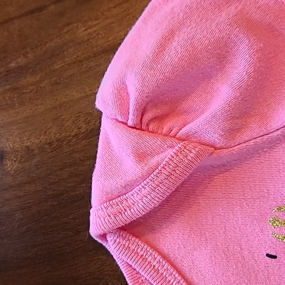 πHost Pπ Bundle of Girls STAR WARS Short Sleeves Onesies: Leia,R2D2, Chewbacca - Picture 4 of 15